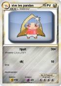 vive les pandas