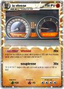 la vitesse