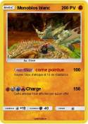 Monoblos blanc