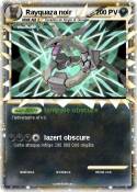 Rayquaza noir