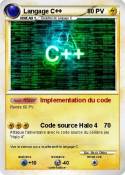Langage C++ Langage C++