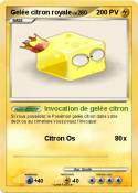 Gelée citron royale Gelée citron