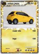 voiture jaune