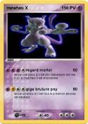 mewtwo X