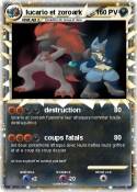 lucario et zoroark lucario et