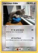 chat tireur