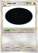 Galet noir
