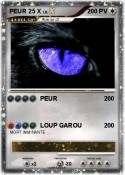 PEUR 25 X