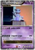 bébé mewtwo