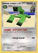 mutant creeper