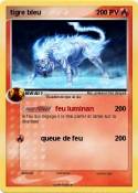 tigre bleu