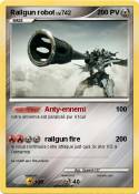Railgun robot