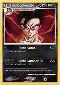 SSJ1 dark goku