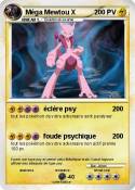 Méga Mewtou X