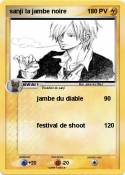 sanji la jambe noire sanji la jambe