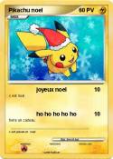 Pikachu noel