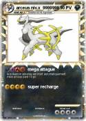 arceus niv.x