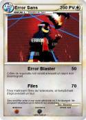 Error Sans