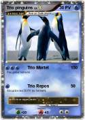 Trio pinguins