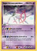 Super Arceus psichico Super Arceus