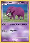 éléphant rose