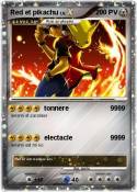 Red et pikachu