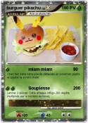 burguer pikachu