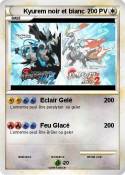 Kyurem noir et blanc Kyurem noir et