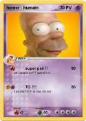 homer : humain