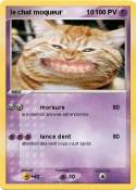 le chat moqueur