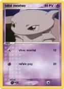 bébé mewtwo