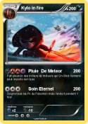 Kylo in fire Kylo in fire