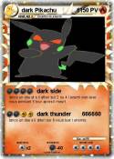 dark Pikachu 6 dark Pikachu 6