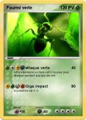 Fourmi verte