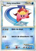 Kirby shouriken