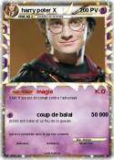harry poter X harry poter X