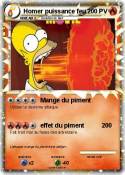 Homer puissance