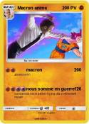 Macron anime Macron anime