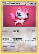 chatte rose