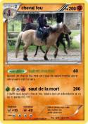 cheval fou