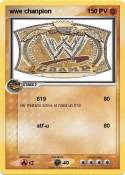 wwe chanpion