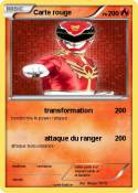 Carte rouge