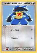 LUCARIO NINJA