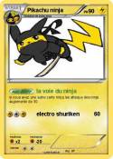 Pikachu ninja