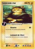 La joconde chat