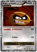 Angry gonflable