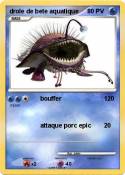 drole de bete aquatique drole de bete