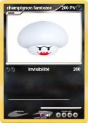 champignon famtome champignon