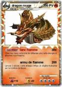 dragon rouge