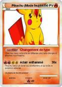 Pikachu (Mode